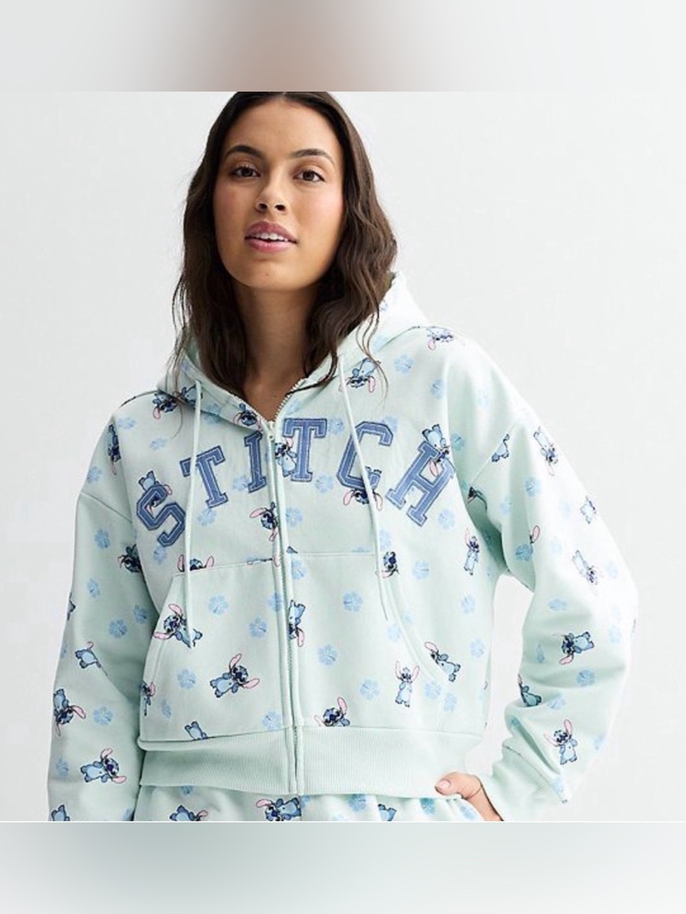Stitch Disney Zip Up Hoodie, Women’s Size XL NWT